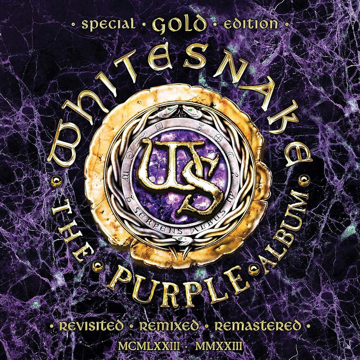 Whitesnake The Purple Album: Special Gold Edition Vinyl LP Gold Colour 2023