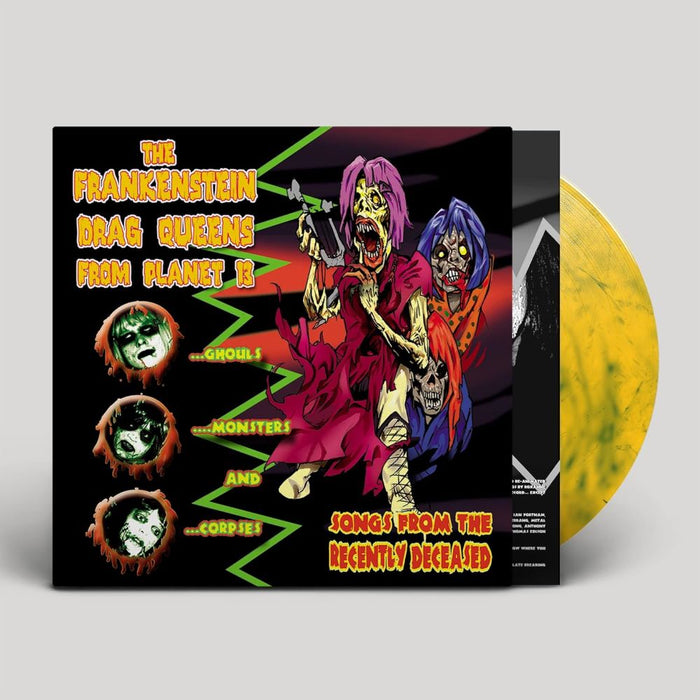 The Frankenstein Drag Queens from Planet 13 Songs From The Recently Deceased Vinyl LP Deceased Ghoul Vomit Marble Colour Due Out 13/12/24