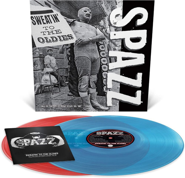 Spazz Sweatin' to the Oldies Vinyl LP Blue & Red Colour 2026