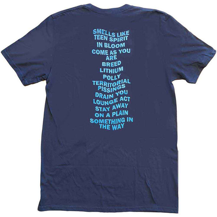 Nirvana Nevermind Navy Blue Small Unisex T-Shirt