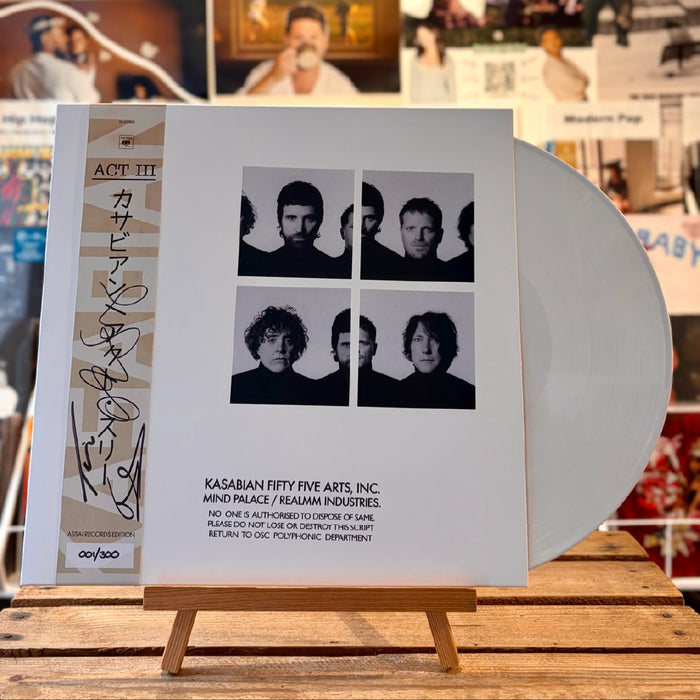 Kasabian ACT III Vinyl LP Signed Assai Obi Edition White Colour 2026