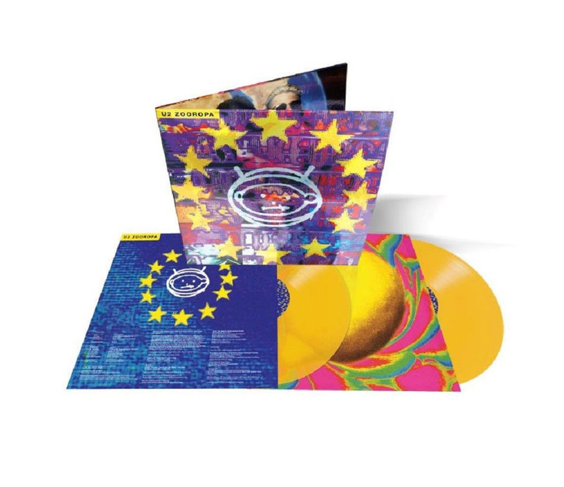 U2 Zooropa Vinyl LP Yellow Colour 2023