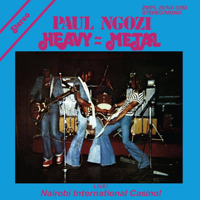 Paul Ngozi Heavy = Metal (Live! Nairobi International Casino!) Vinyl LP Due Out 11/09/26