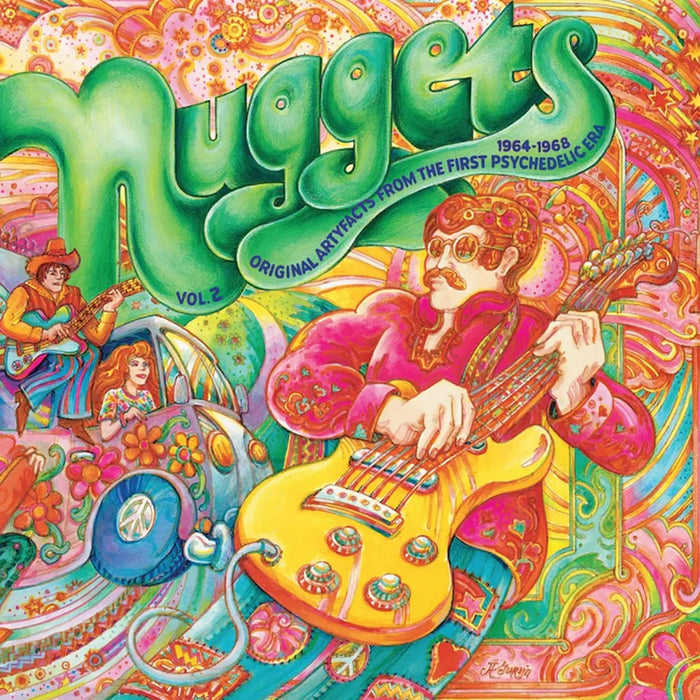 Nuggets: Original Artyfacts From The First Psychedelic Era (1965-1968), Vol. 2 Vinyl LP Psycedelic Blue & Purple Splatter Colour 2024