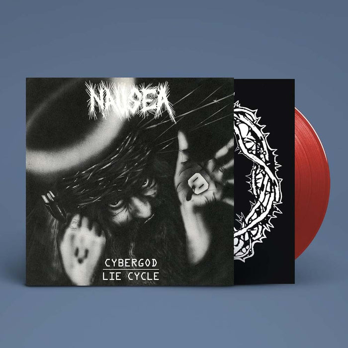 Nausea Cybergod / Lie Cycle Vinyl EP Transparent Red 2024