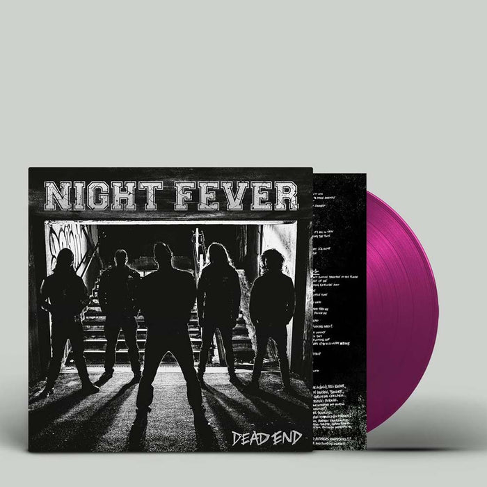 Night Fever Dead End Vinyl LP Magenta Colour 2024