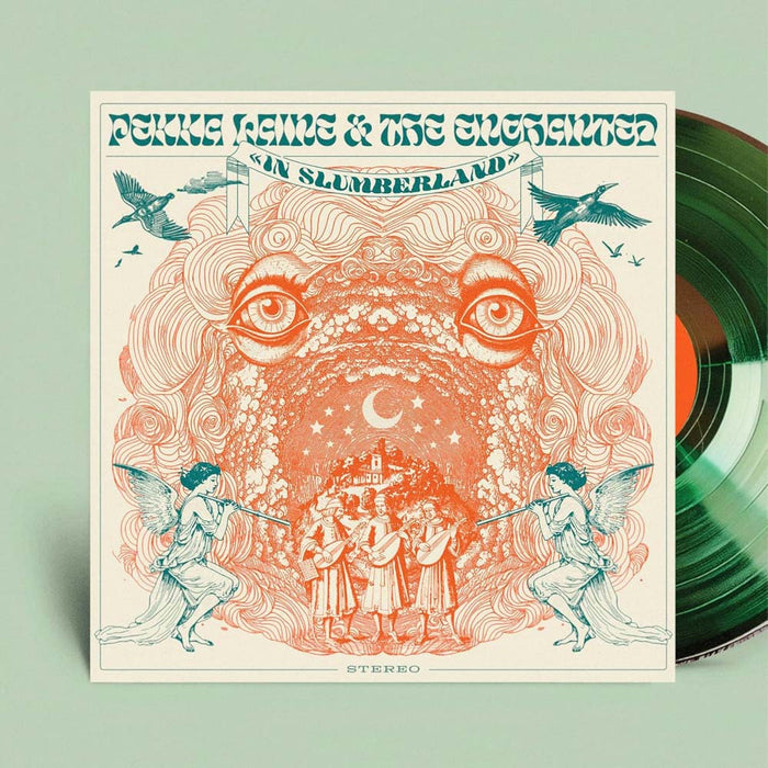 Pekka Laine Pekka Laine & The Enchanted In Slumberland Vinyl LP Transparent Green Colour 2024
