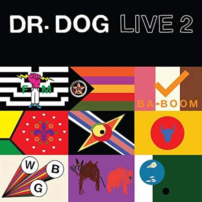 Dr Dog - Live 2 Vinyl LP 2021