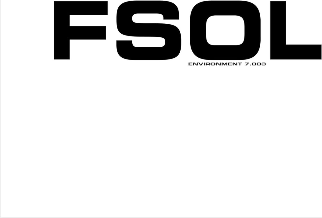 The Future Sound Of London Environment 7.003 Vinyl LP 2023