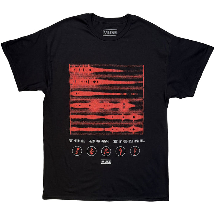 Muse The Wow ! Signal Waves Black Small T-Shirt