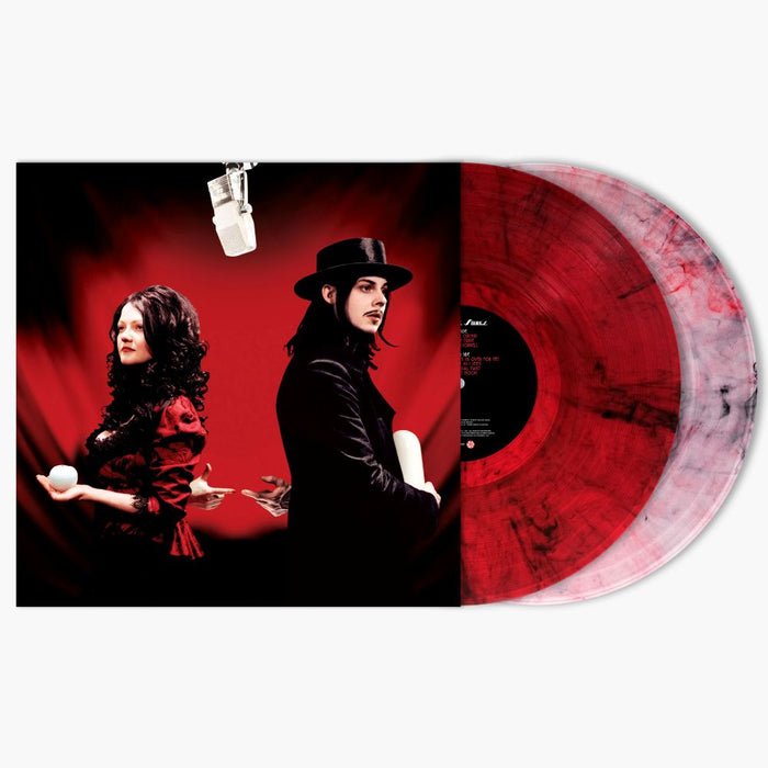 The White Stripes Get Behind Me Satan Vinyl LP Red & Smoke Colour 2025