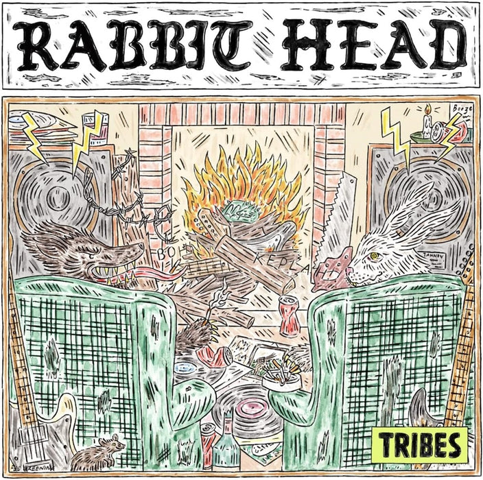 Tribes Rabbit Head Vinyl LP and 7" Single 2023