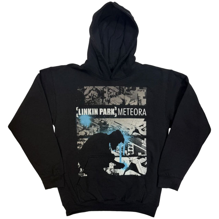 Linkin Park Meteora Drip Collage Black Large Hoodie
