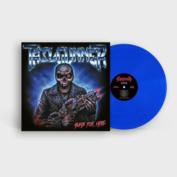 Tailgunner Guns For Hire Vinyl LP Transparent Blue Colour 2023