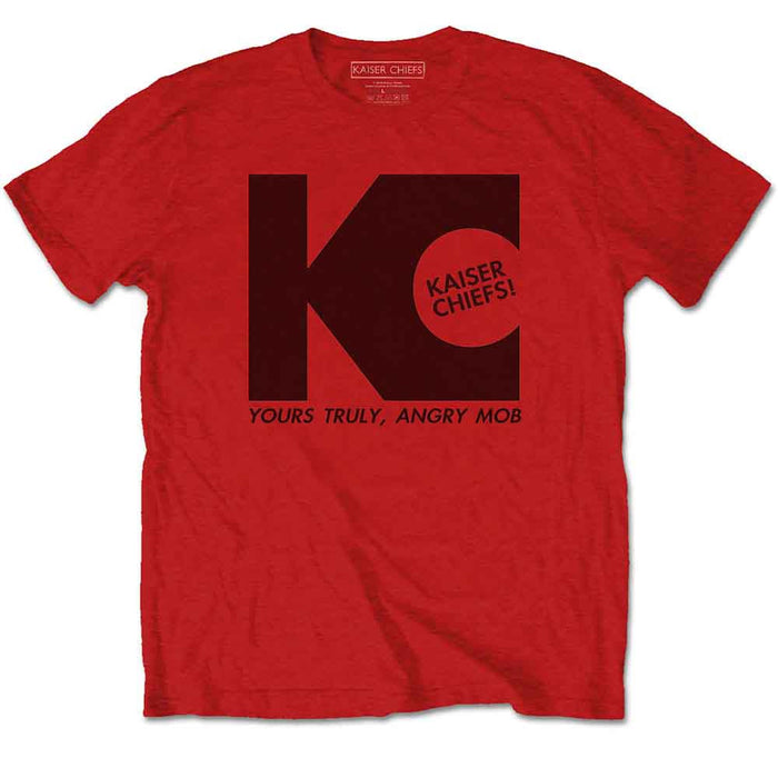 Kaiser Chiefs Yours Truly Red Large T-Shirt