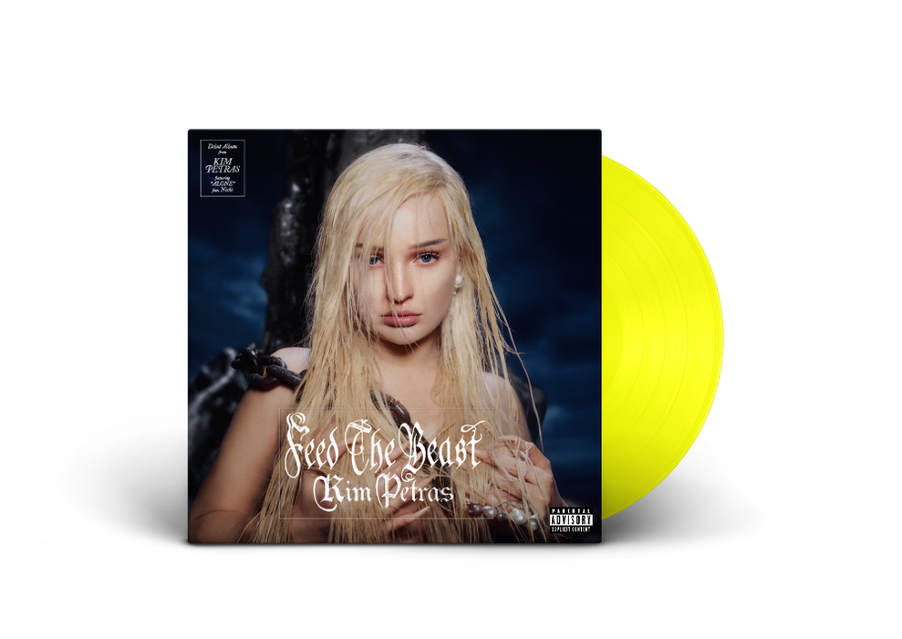 Kim Petras Feed The Beast Vinyl LP Indies Yellow Colour 2023