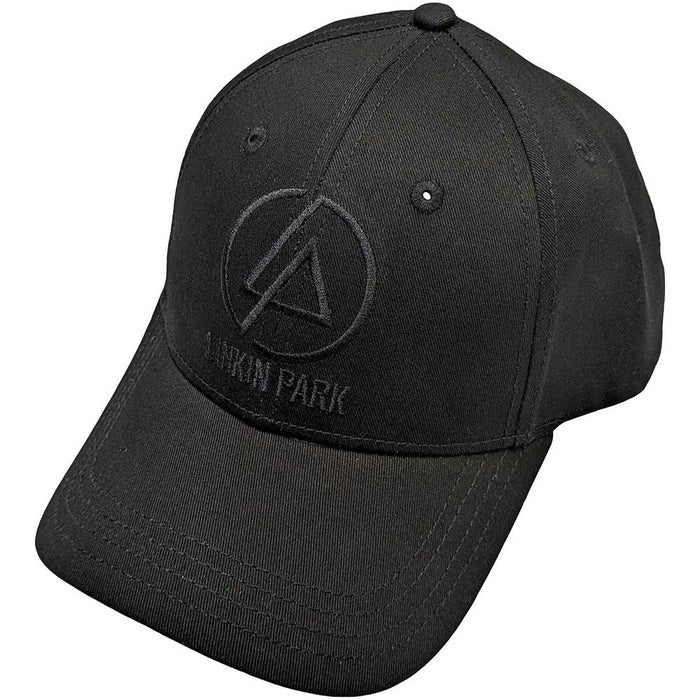 Linkin Park Concentric Logo Text Black Baseball Hat