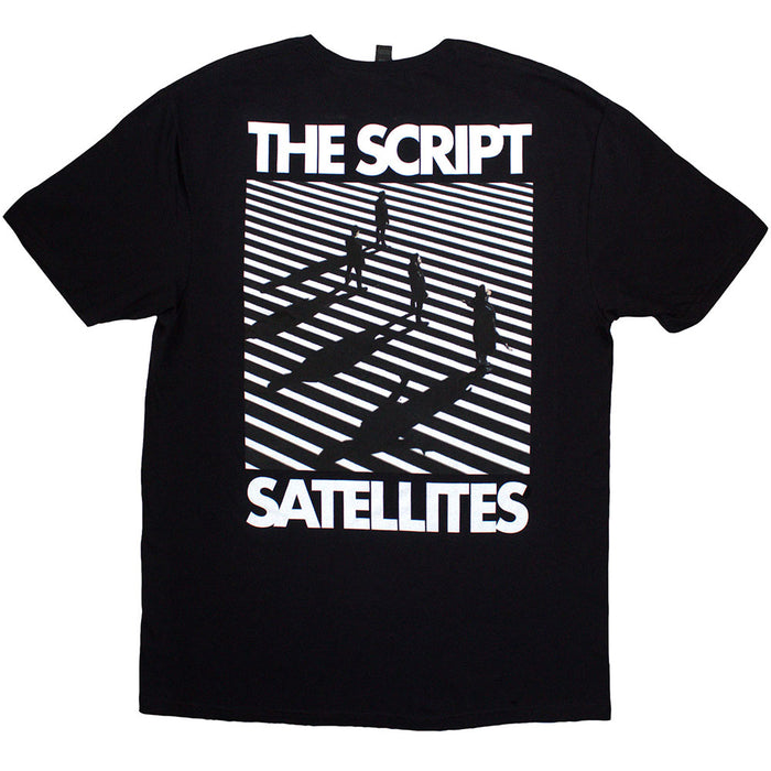 The Script Satellites & Pocket Logo Black XX-Large Unisex T-Shirt