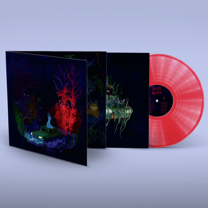 Goat Girl Below The Waste Vinyl LP Indies Transparent Red Colour Due Out 07/06/24