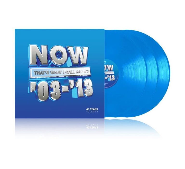 NOW That's What I Call 40 Years: Volume 3 - 2003-2013 Vinyl LP Bue Colour 2023