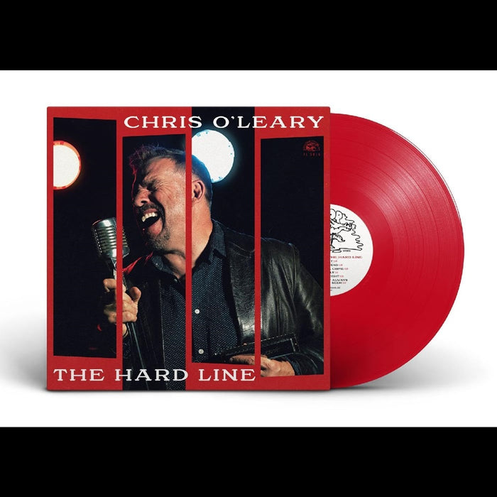 Chris O'Leary The Hard Line Vinyl LP Translucent Red Colour 2024