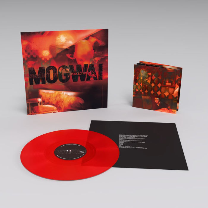 Mogwai Rock Action Vinyl LP Transparent Red Colour 2023