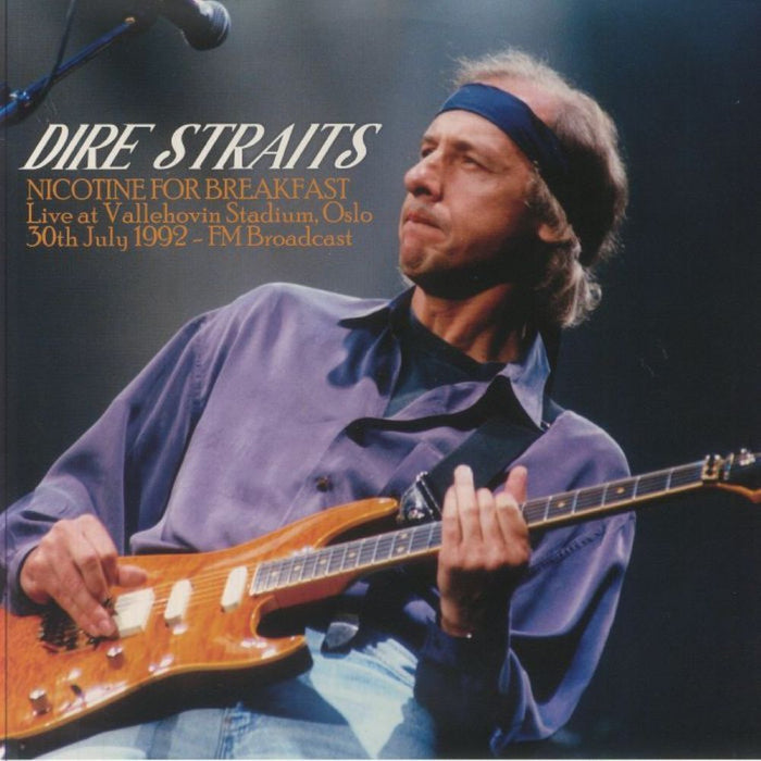 Dire Straits Nicotine For Breakfast - Live At Vallehovin Stadium, Oslo, 30th July 1992 - Fm Broadcast Vinyl LP