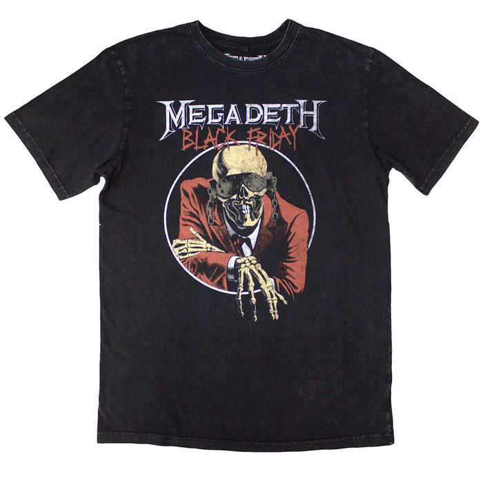 Megadeth Black Friday Stone Wash Large T-Shirt