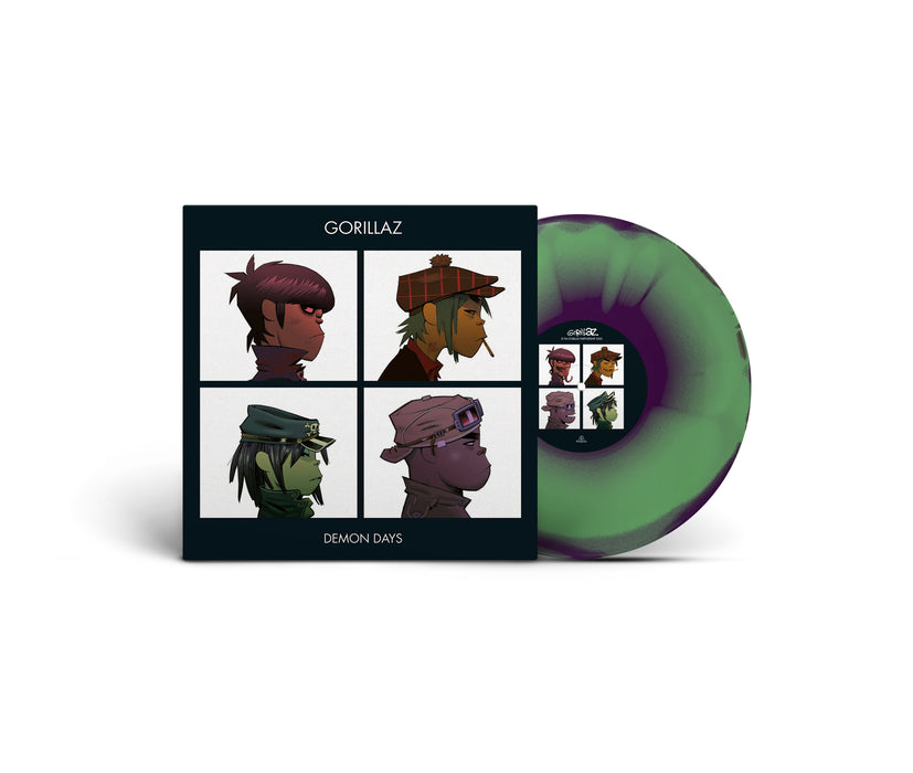 Gorillaz Demon Days Vinyl LP Green, Purple, and Red Colour Due Out 04/12/26