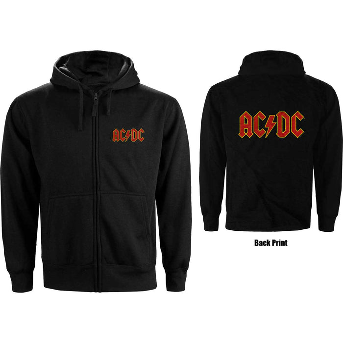 AC/DC Large Zipped Hoodie