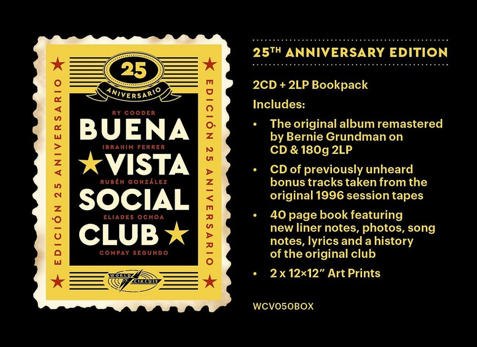 Buena Vista Social Club (Self-Titled) Vinyl LP and CD Boxset 2021