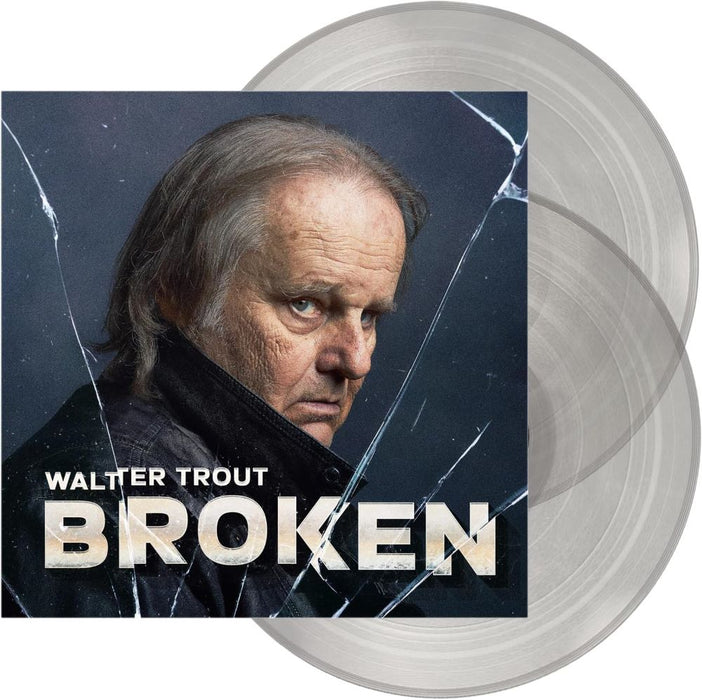 Walter Trout Broken Vinyl LP Clear Colour 2024