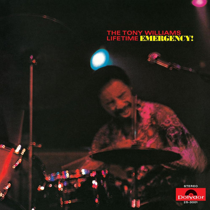 Tony Williams Lifetime Emergency! (Verve By Request) Vinyl LP Due Out 06/12/24