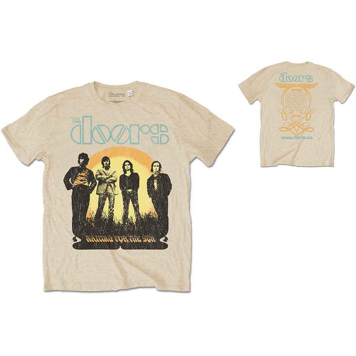 The Doors 1968 Tour Sand Small T-Shirt