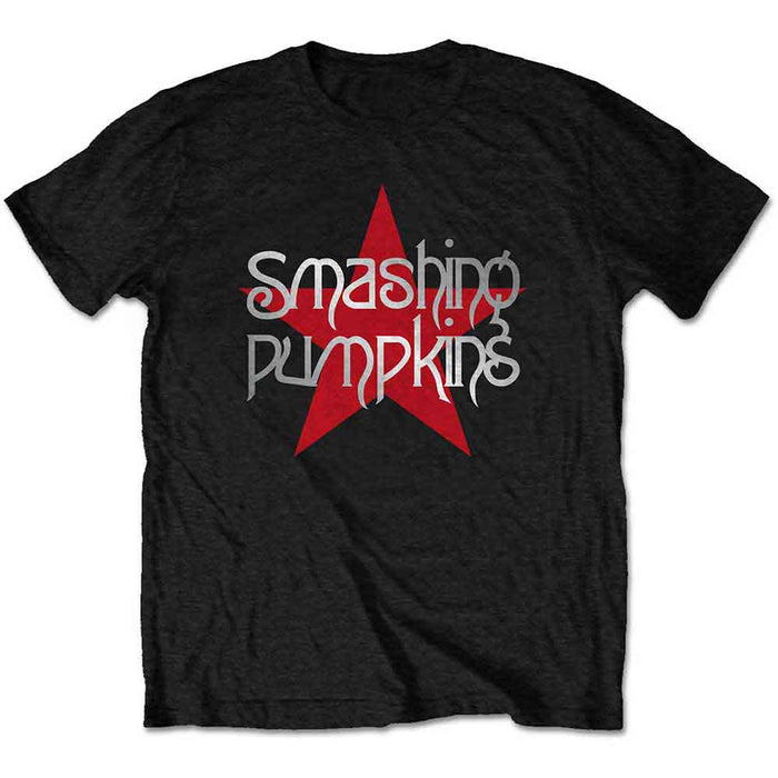 The Smashing Pumpkins Star Logo Black Large T-Shirt