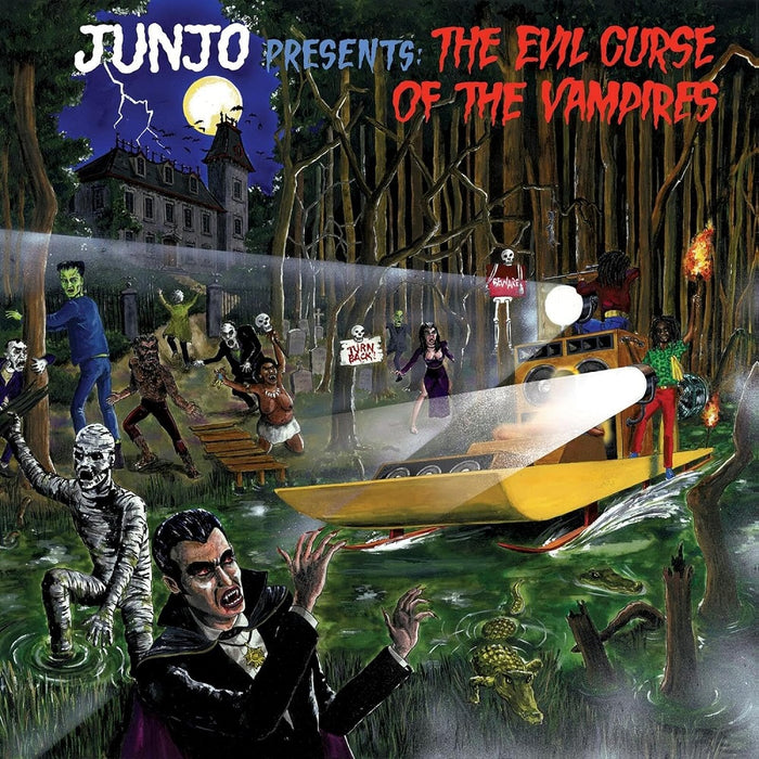 Hnery Junjo Junjo Presents The Evil Curse Vinyl LP Halloween Orange Colour 2023