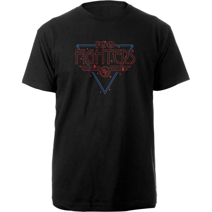 Foo Fighters Disco Outline Black X-Large T-Shirt