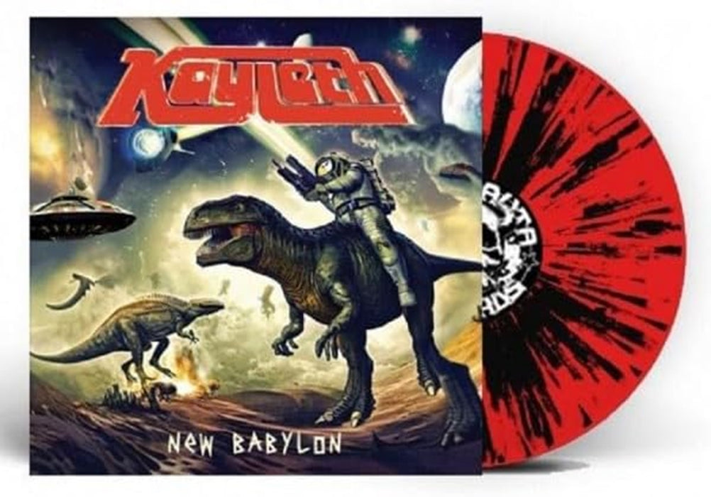 Kayleth New Babylon Vinyl LP Red & Black Splatter Colour 2024