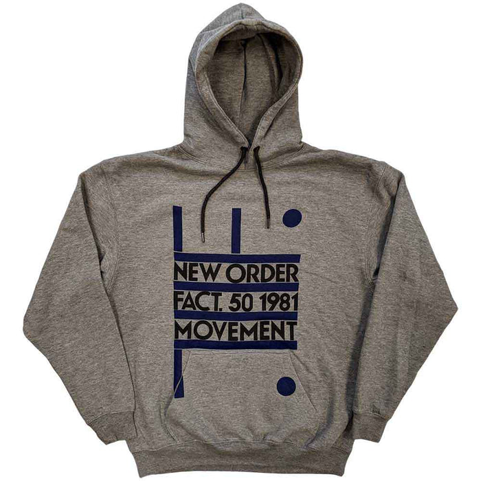 New Order Movement Grey Medium Hoodie