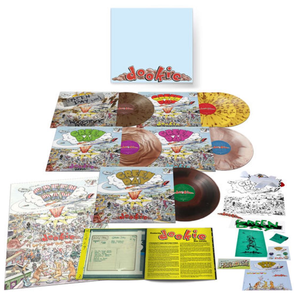 Green Day Dookie Vinyl LP Indies Super Deluxe Boxset 2023
