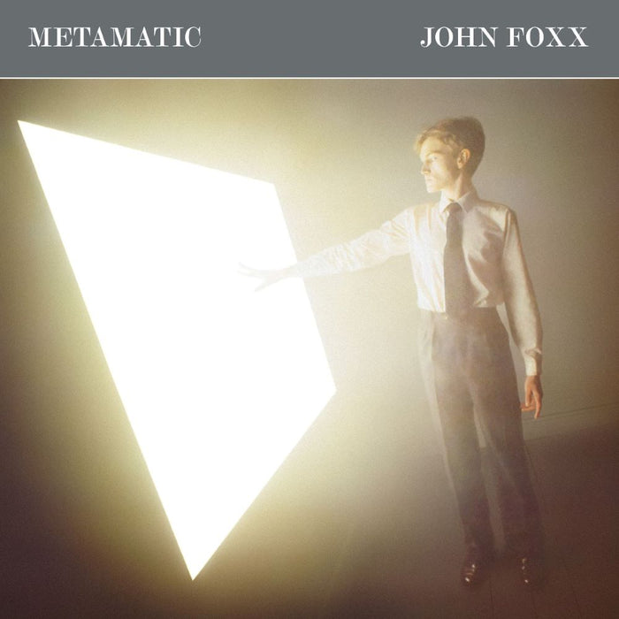 John Foxx Metamatic Vinyl LP Grey Colour Due Out 17/02/25