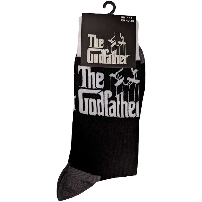 The Godfather Unisex Ankle Socks: Logo White (Uk Size 7 - 11)