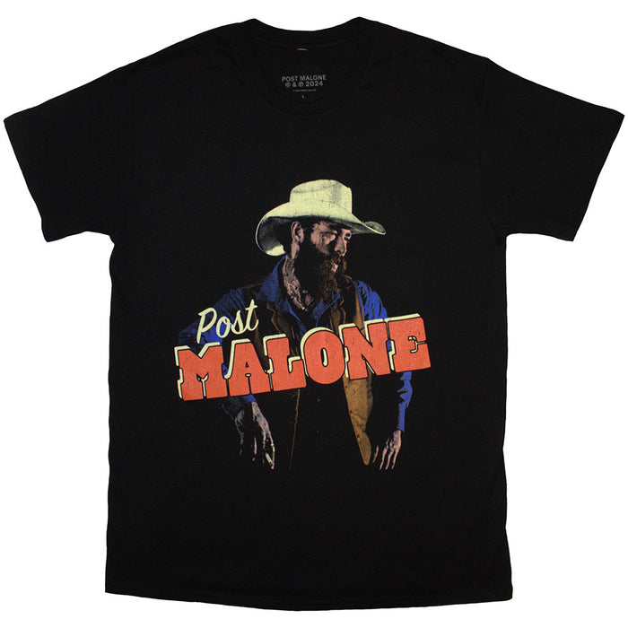 Post Malone Cowboy Black XX-Large T-Shirt