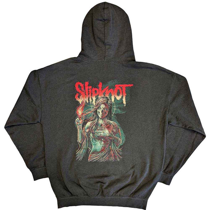 Slipknot Burn Me Away Grey Small Hoodie