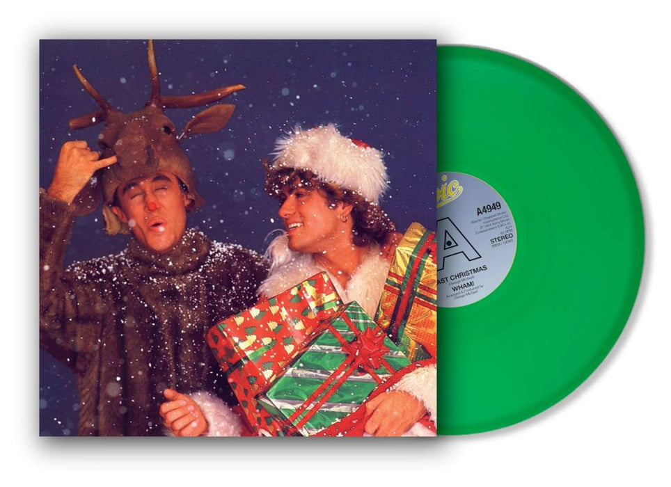 Wham! Last Christmas 7" Vinyl Single Green Colour 2023