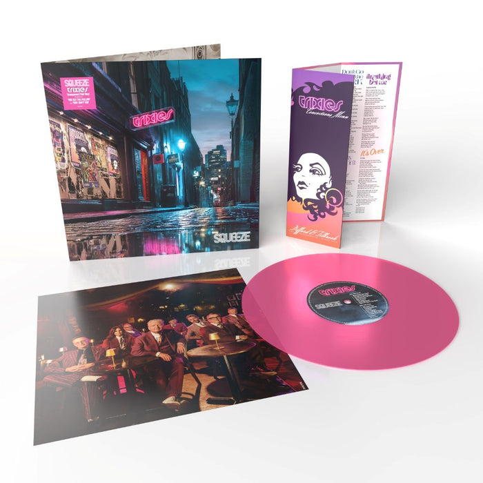 Squeeze Trixies Vinyl LP Transparent Pink Colour Due Out 06/03/26