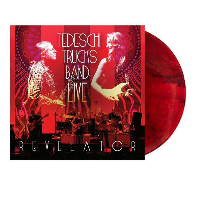 Tedeschi Trucks Band Live Revelator Vinyl LP Fire Orange w/Black Swirl Colour 2026