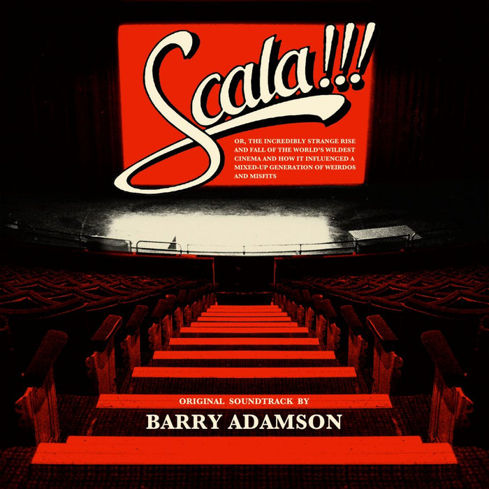 Barry Adamson SCALA!!! (Original Music by Barry Adamson) Vinyl LP Red Colour Due Out 16/01/26