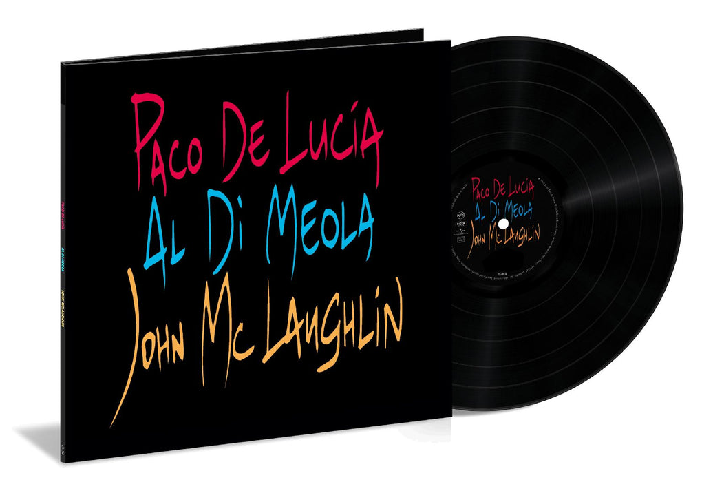 Paco de Lucia , Al Di Meola, John McLaughlin The Guitar Trio Vinyl LP Due Out 27/11/26