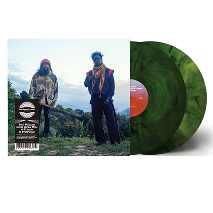 Saul Williams Carlos Nino & Friends At Treepeople Vinyl LP Green Splatter Colour 2025